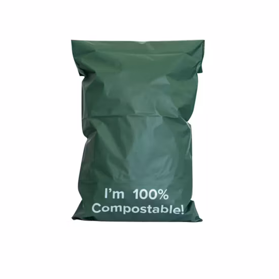 Customized PLA+Pbat+Corn Starch Biodegradable Compostable Envelope Mailing Bags