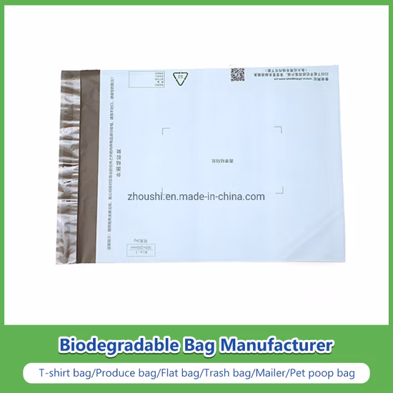 Customized PLA+Pbat+Corn Starch Biodegradable Compostable Envelope Mailing Bags